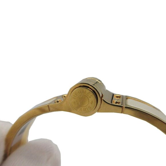 HERMÈS Charnier Bracelet Gold/Ivory 0132HERMES - Picture 6 of 6